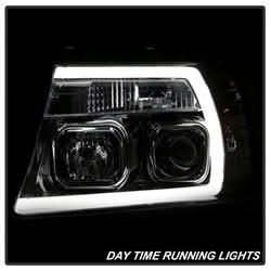 Spyder Signature Ford F-150/F-150 Heritage 04-08 Light Bar Projector Headlights Chrome
