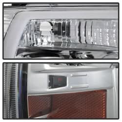Spyder Signature Ford F-150/F-150 Heritage 04-08 Light Bar Projector Headlights Chrome