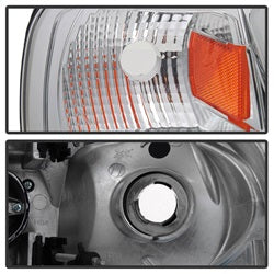 Spyder Signature Ford Expedition/F-150 97-02 Light Bar DRL Projector Headlights Version 2 Chrome
