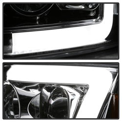 Spyder Signature Ford Expedition/F-150 97-02 Light Bar DRL Projector Headlights Version 2 Chrome