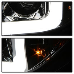 Spyder Signature Toyota Sequoia/Tundra 08-13 Light Bar DRL Projector Headlights Version 2 Chrome