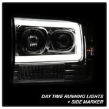Spyder Signature Ford Excursion/F-250 Super Duty 00-04 Light Bar Projector Headlights 1 pc. Chrome