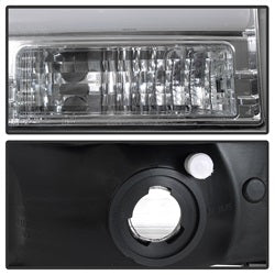 Spyder Signature Ford Excursion/F-250 Super Duty 00-04 Light Bar Projector Headlights 1 pc. Chrome
