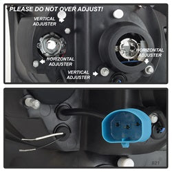 Spyder Signature Ford Excursion/F-250 Super Duty 00-04 Light Bar Projector Headlights 1 pc. Chrome
