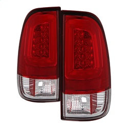 Spyder Ford F-250 Super Duty/F-350 Super Duty/F-450 Super Duty 08-16 Version 3 Light Bar LED Tail Lights Red Clear