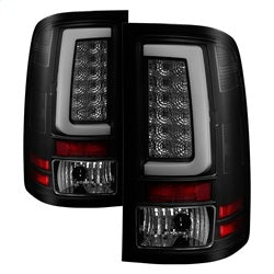 Spyder GMC Sierra 1500/Sierra 2500 HD/Sierra 3500 HD 07-13 Version 2 Light Bar LED Tail Lights Black Smoke