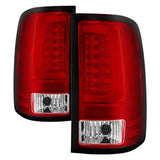 Spyder GMC Sierra 1500/Sierra 2500 HD/Sierra 3500 HD 07-13 Version 2 Light Bar LED Tail Lights Red Clear