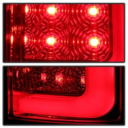 Spyder GMC Sierra 1500/Sierra 2500 HD/Sierra 3500 HD 07-13 Version 2 Light Bar LED Tail Lights Red Clear