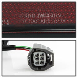 Spyder Jeep Wrangler (JK JKU) 07-18 Version 2 Light Bar Sequential Turn Signal LED Tail Lights - Black