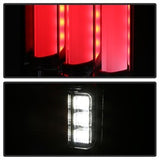 Spyder Jeep Wrangler (JK JKU) 07-18 Version 2 Light Bar Sequential Turn Signal LED Tail Lights - Black