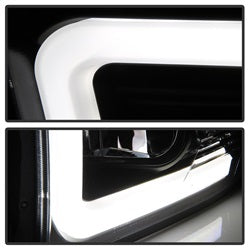 Spyder Dodge Ram 1500 09-18 / Ram 2500/3500 10-19 Version 2 Projector Headlights - Halogen Model Only - Light Bar DRL -  Black