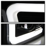 Spyder Dodge Ram 1500 09-18 / Ram 2500/3500 10-19 Version 2 Projector Headlights - Halogen Model Only - Light Bar DRL -  Black