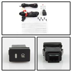 Spyder Honda CR-V 17-18 w/Cover And Switch OEM Fog Lights Clear