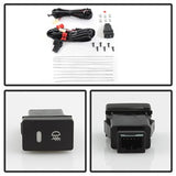 Spyder Honda CR-V 17-18 w/Cover And Switch OEM Fog Lights Clear