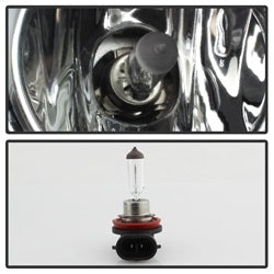 Spyder Nissan Altima 16-17 w/Switch OEM Fog Lights Clear