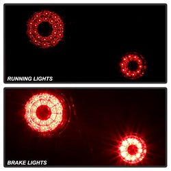 Spyder Lexus IS300 01-03 Smoke LED Tail Lights w/Inner Trunk Lights