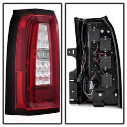 Spyder Chevrolet Suburban 1500/Suburban 3500 HD/Tahoe 15-17 Light Bar LED Tail Lights Red Clear