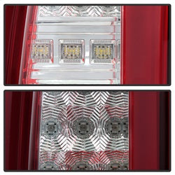 Spyder Chevrolet Suburban 1500/Suburban 3500 HD/Tahoe 15-17 Light Bar LED Tail Lights Red Clear