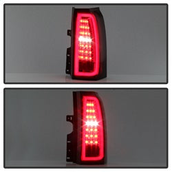 Spyder Chevrolet Suburban 1500/Suburban 3500 HD/Tahoe 15-17 Light Bar LED Tail Lights Red Clear