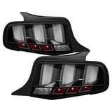 Spyder Ford Mustang 10-12 Light Bar LED Tail Lights w/Sequential Turn Signal Black