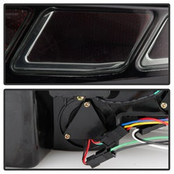 Spyder Ford Mustang 10-12 Light Bar LED Tail Lights w/Sequential Turn Signal Smoke