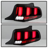 Spyder Ford Mustang 10-12 Light Bar LED Tail Lights w/Sequential Turn Signal Smoke