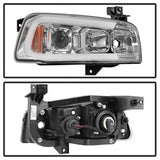 Spyder Signature Dodge Charger 06-10 Halogen Model Only Projector Headlights Not Compatible With Xenon/HID Model Chrome