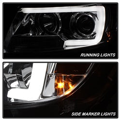 Spyder Signature Chevrolet Colorado 15-17 Light Bar Projector Headlights Chrome