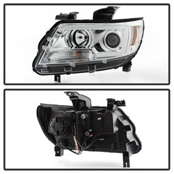 Spyder Signature Chevrolet Colorado 15-17 Light Bar Projector Headlights Chrome