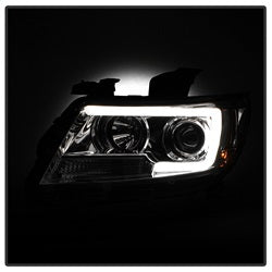 Spyder Signature Chevrolet Colorado 15-17 Light Bar Projector Headlights Chrome