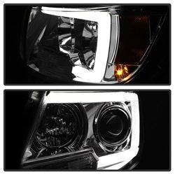 Spyder Signature Chevrolet Colorado 15-17 Light Bar Projector Headlights Chrome