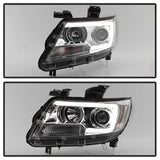Spyder Signature Chevrolet Colorado 15-17 Light Bar Projector Headlights Chrome