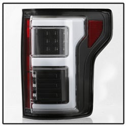 Spyder Ford F-150 15-18 Light Bar LED Tail Lights Compatible w/Rear Blind Spot Sensor Only Black