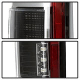 Spyder Ford F-150 15-18 Light Bar LED Tail Lights Compatible w/Rear Blind Spot Sensor Only Black