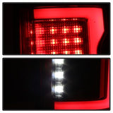 Spyder Ford F-150 15-18 Light Bar LED Tail Lights Compatible w/Rear Blind Spot Sensor Only Black