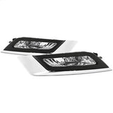 Spyder Ford Fusion 17-18 w/Switch And Cover OEM Fog Lights Clear