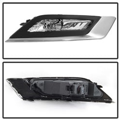 Spyder Ford Fusion 17-18 w/Switch And Cover OEM Fog Lights Clear