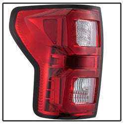 Spyder Toyota Tundra 07-13 Version 2 Light Bar LED Tail Lights Red Clear