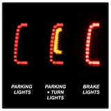 Spyder Toyota Tacoma 05-15 Black Smoke LED Tail Lights Not Compatible w/Factory Equipped LED Tail Lights
