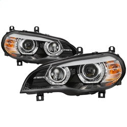 Spyder Signature BMW X5 07-10 AFS HID Only Projector Headlights Does Not Fit Halogen Model Black