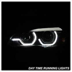 Spyder Signature BMW X5 07-10 AFS HID Only Projector Headlights Does Not Fit Halogen Model Black