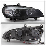 Spyder Signature BMW X5 07-10 AFS HID Only Projector Headlights Does Not Fit Halogen Model Black