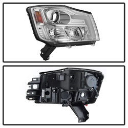 Spyder Signature Nissan Armada/Armada (Pathfinder)/Titan 05-07 Version 2 Projector Headlights Chrome