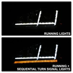 Spyder Signature Audi TT/TT Quattro 08-09 Sequential Turn Signal Projector Headlights Halogen Model Only Not Compatible With Xenon/HID Model
