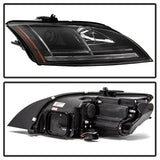 Spyder Signature Audi TT/TT Quattro 08-09 Sequential Turn Signal Projector Headlights Halogen Model Only Not Compatible With Xenon/HID Model