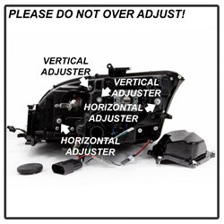 Spyder Signature Audi TT/TT Quattro 08-09 Sequential Turn Signal Projector Headlights HID Xenon Model Only Not Compatible With Halogen Model