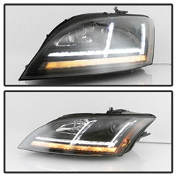 Spyder Signature Audi TT/TT Quattro 08-09 Sequential Turn Signal Projector Headlights HID Xenon Model Only Not Compatible With Halogen Model