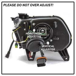 Spyder Ford Mustang 2013-2014 HID Model Only Projector Headlights - Sequential Turn Signal - Black