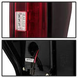 Spyder Ford F-250 Super Duty 17-18 Halogen Bulb Type LED Tail Lights Not Fit LED Model Red Clear