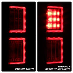 Spyder Ford F-150 18-19 Not Compatible w/Rear Blind Spor Sensor Models Light Bar LED Tail Lights Black